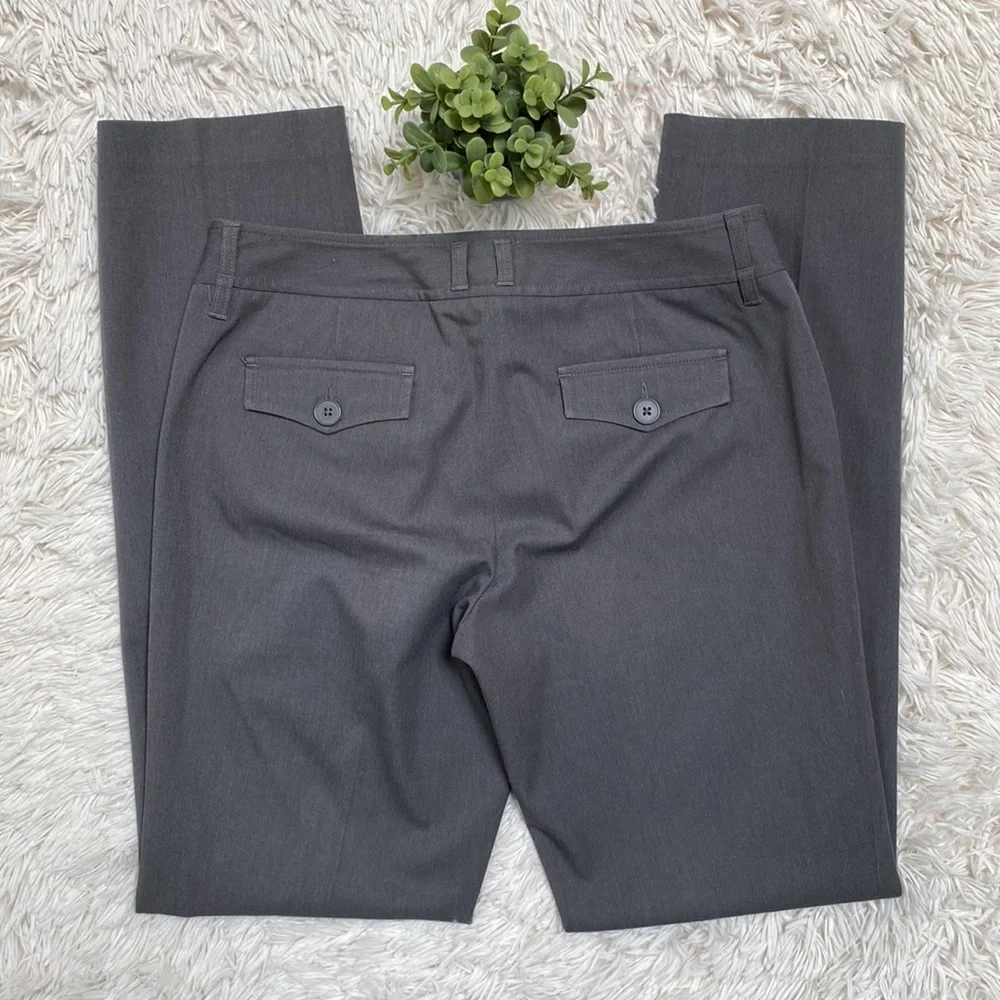 Loft Slim Dress Pants 💗 Gray - Picture 7 of 13